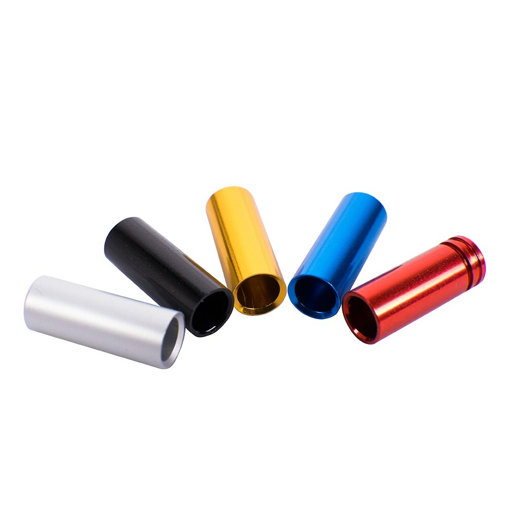 ZTTO Bicycle parts Aluminum Alloy Cycling Bike Brake Cable Tips Crimps Bicycles Derailleur Shift Cable End Caps CoreInner Wire F