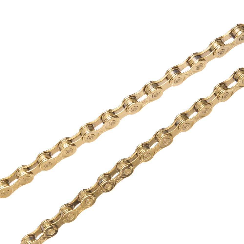 ZTTO 9 Speed Chain Road MTB Mountain Bike Road Bicycle Titanium Nitride Coating Gold Compatible For Bicycle Parts K7