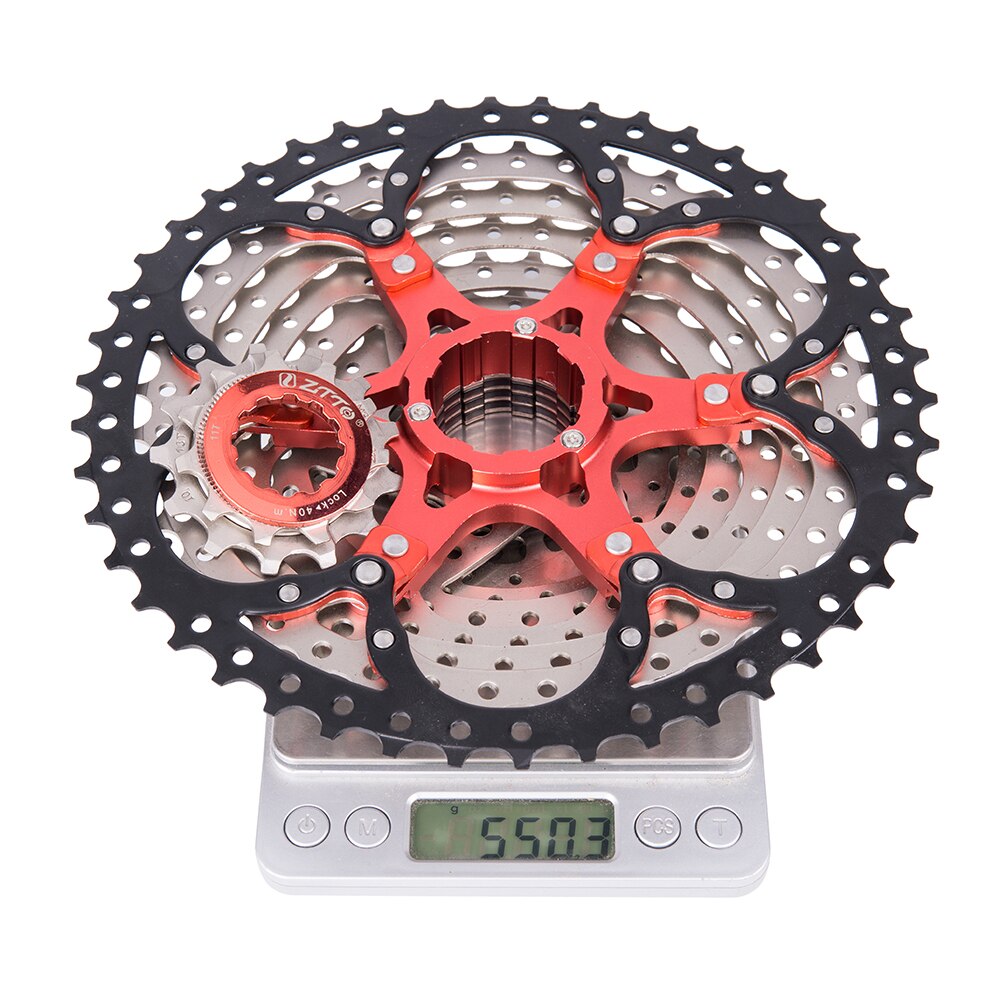 ZTTO MTB 10 speed Cassette 11-46 Sprocket 10speed 11-46T Wide Ratio Freewheel For Mountain Bike 10s M590 M6000 M610 M780 X7 Part