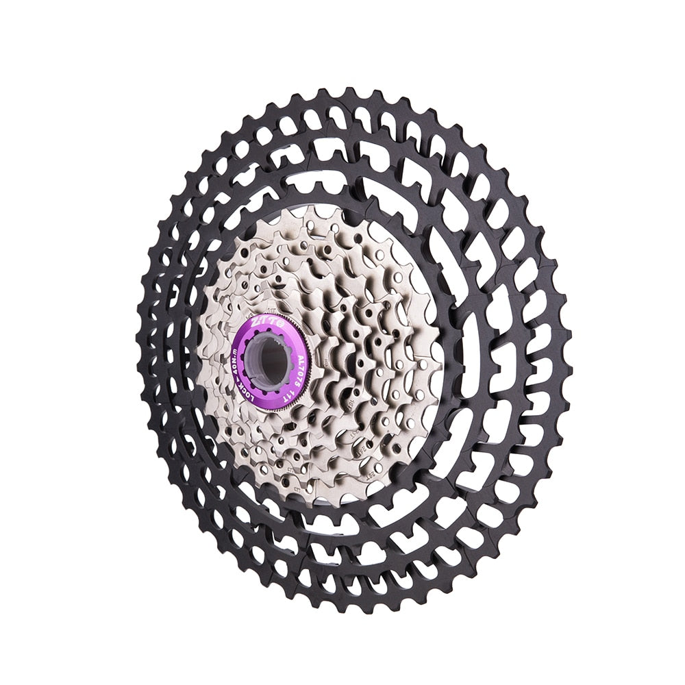 ZTTO 11s 11-50T SLR 2 New Uprade Cassette MTB 11Speed Wide Ratio UltraLight 360g CNC Freewheel Mountain Bike Bicycle Parts