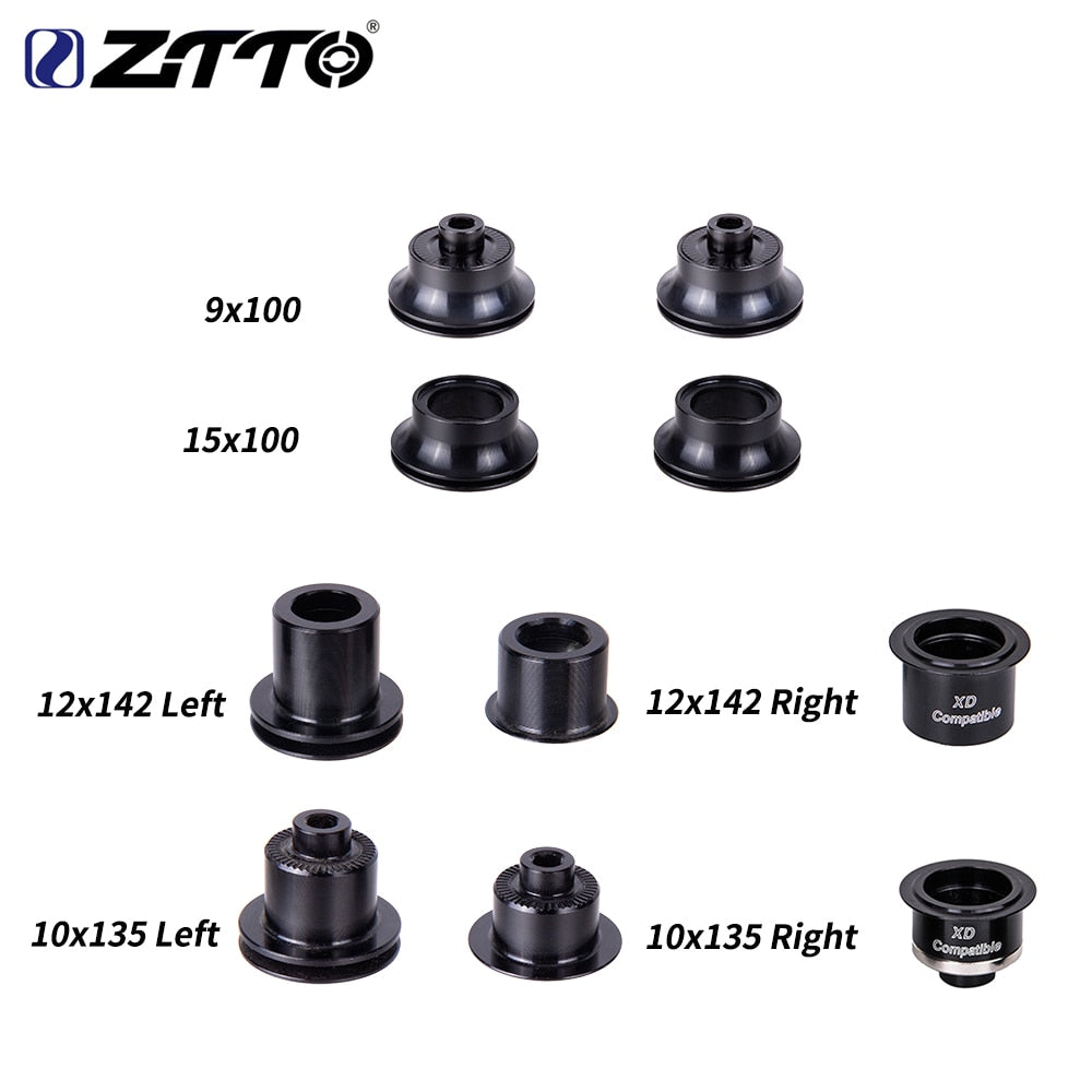 ZTTO MTB Ratchet 54T Disc Brake 32 Hole Hub 32H Thru Axle Quick Release XD HG MS Núcleo 142 12 100 135 Sealed Bearing Core