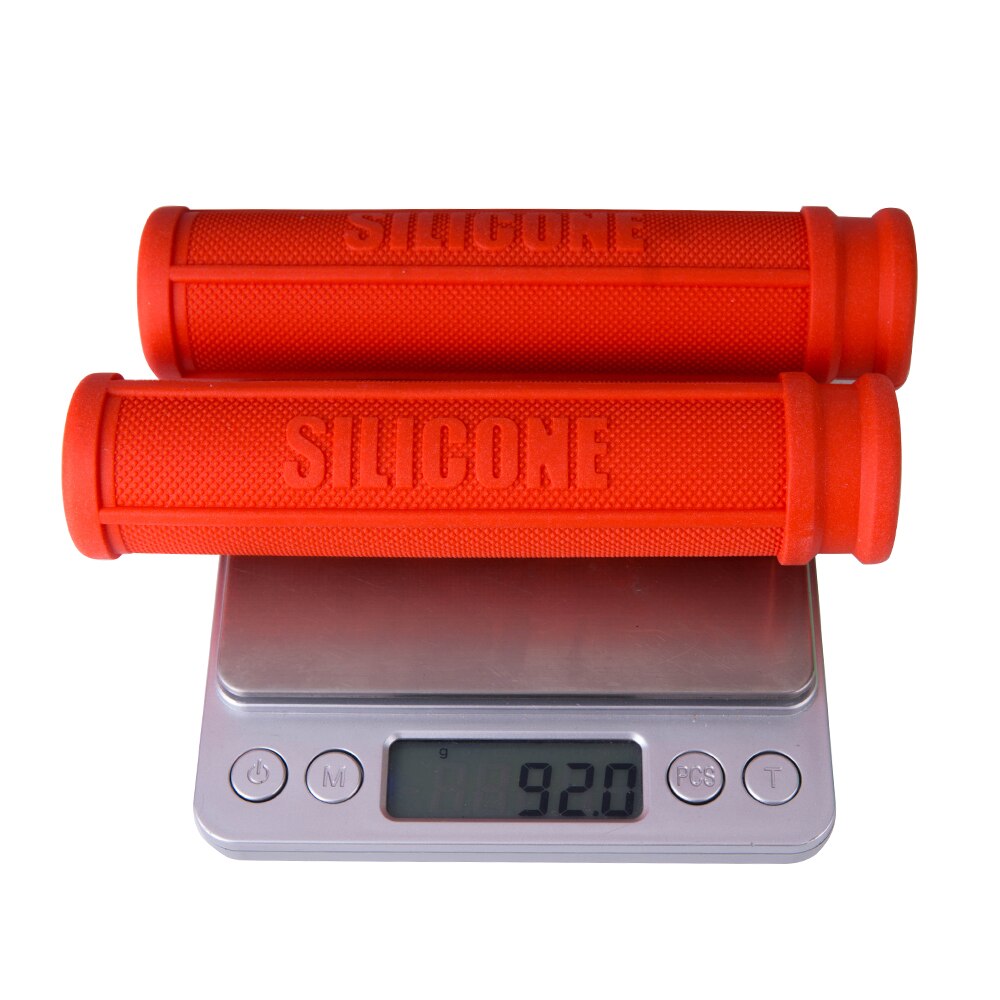 ZTTO 1 Pair Pure Silicone Gel Durable Shock-Proof Anti-Slip Bicycle Grips with Bar Plug For MTB Mountain Bike Road Bicycle Parts