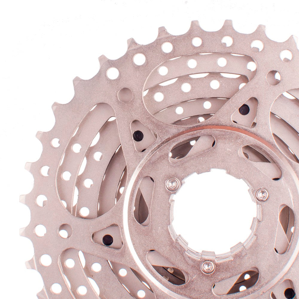 ZTTO10 Speed 11-36T Cassette Silver 10s Steel Freewheel Parts for Mountain Bike