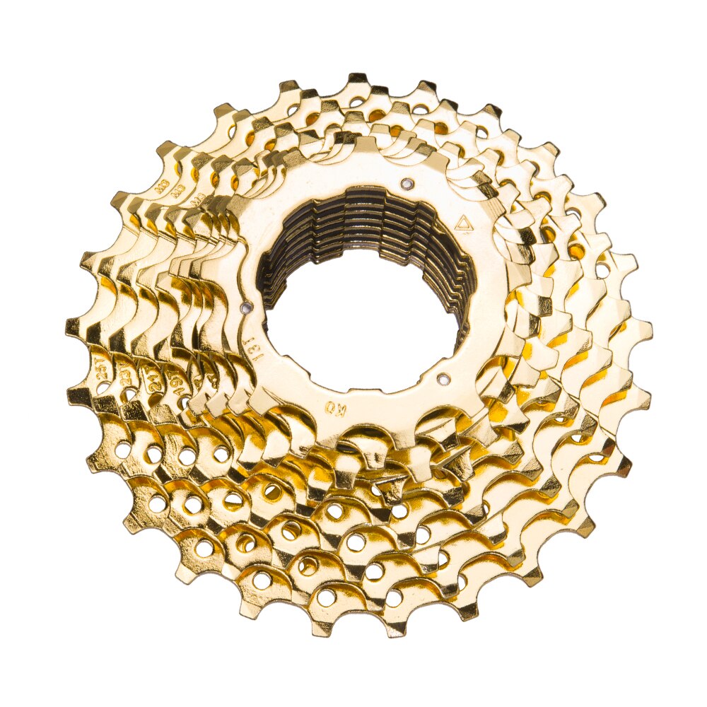 ZTTO 11 s 25t Cassette Gold 11-25T Golden Steel Freewheel 22 Speed Flywheel Sprocket for Road Bicycle