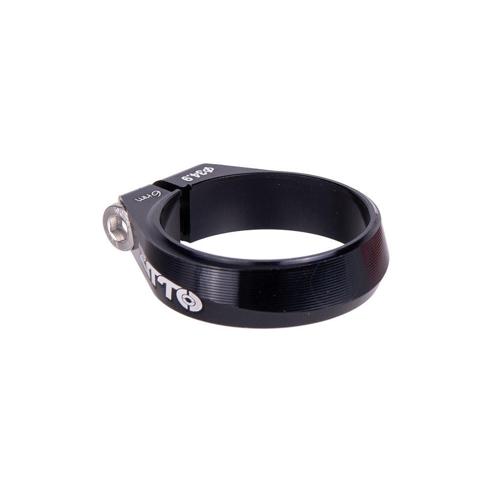 ZTTO CNC Seatpost Clamp 34.9mm High-strength Seat Post Tube Clip Thread lock Clamp 31.8MM Black Red For MTB Road Bike Bicycle