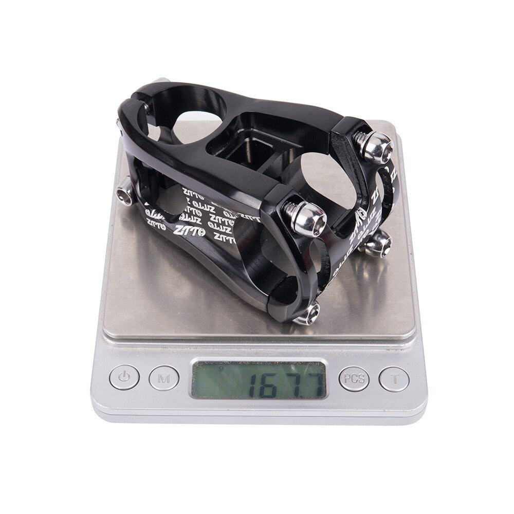 ZTTO Bicycle Parts MTB Bicycle Stem 50mm 31.8mm High-Strength CNC Machined 0 Degree Rise Aluminum Alloy Enduro Stem