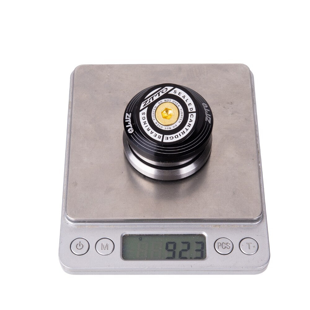 ZTTO 4247T Bicycle Bearing Headset 42mm 47mm 1 1/8"-1 1/4" 1.25 inch 33mm Tapered Tube fork IS42 IS47 Integrated Angular Contact