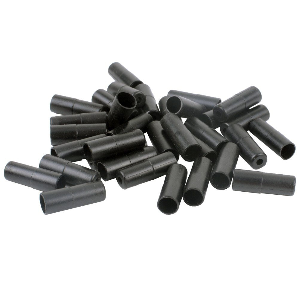 ZTTO 10pcs Bicycle Bike Plastic Brake Cable Housing Ferrule End Caps Ends Tips Cap Crimp Plastic 10pcs