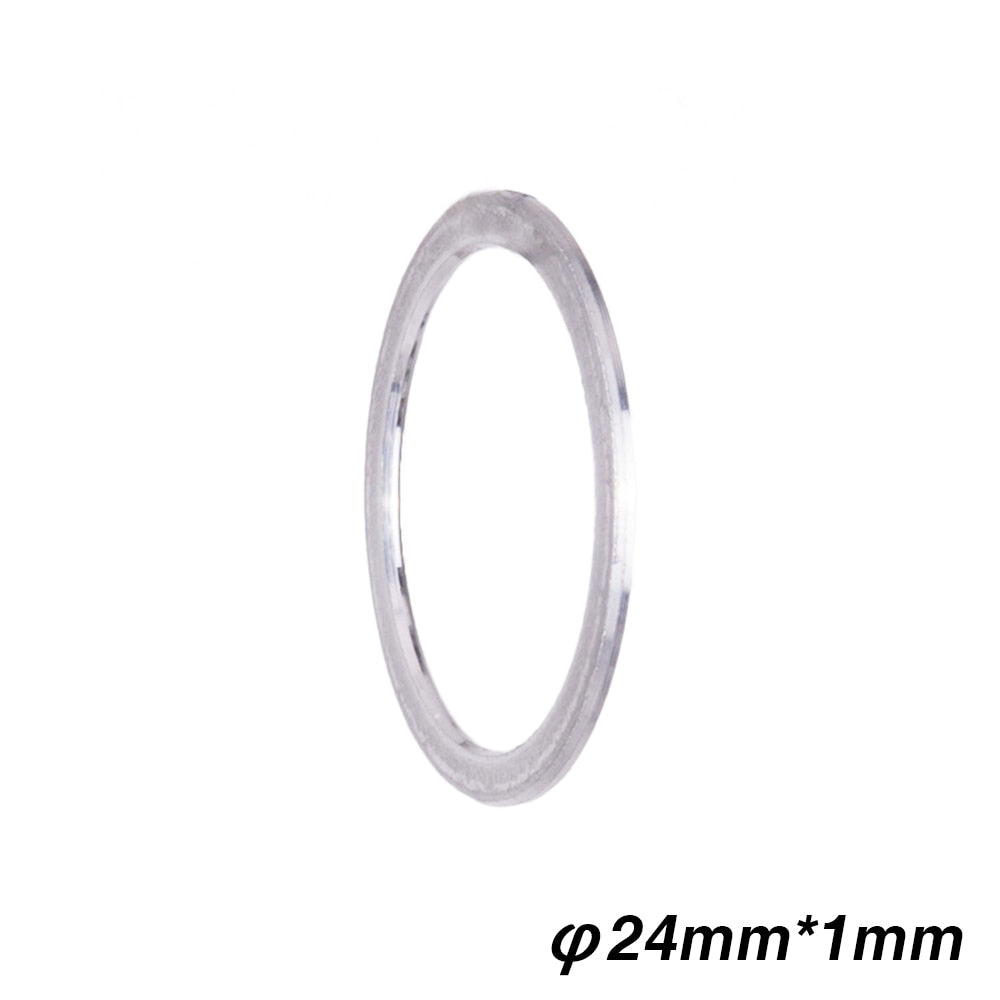 ZTTO Bottom Brackets spacers 1mm 2mm 3mm spacer for Road Mountain bike aluminum alloy anti-corrosion anti-rust