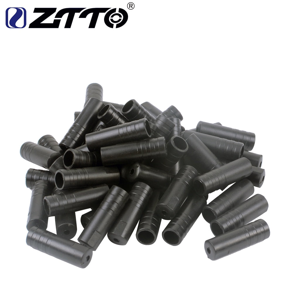 ZTTO 10pcs Bike Plastic Shifting Cable Housing End Caps Brake Hose Ends Tips Shift Cap Crimp Bicycle Parts