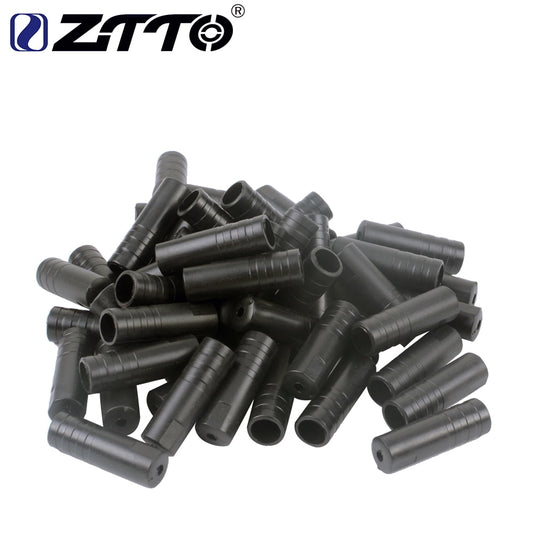 ZTTO 10pcs Bike Plastic Shifting Cable Housing End Caps Brake Hose Ends Tips Shift Cap Crimp Bicycle Parts