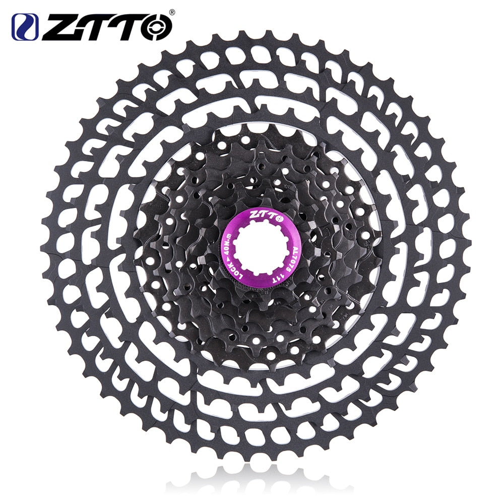 ZTTO 11s 11-50T SLR 2 Cassette MTB 11Speed Wide Ratio UltraLight 368g CNC Freewheel Mountain Bike Bicycle Parts for X 1 9000