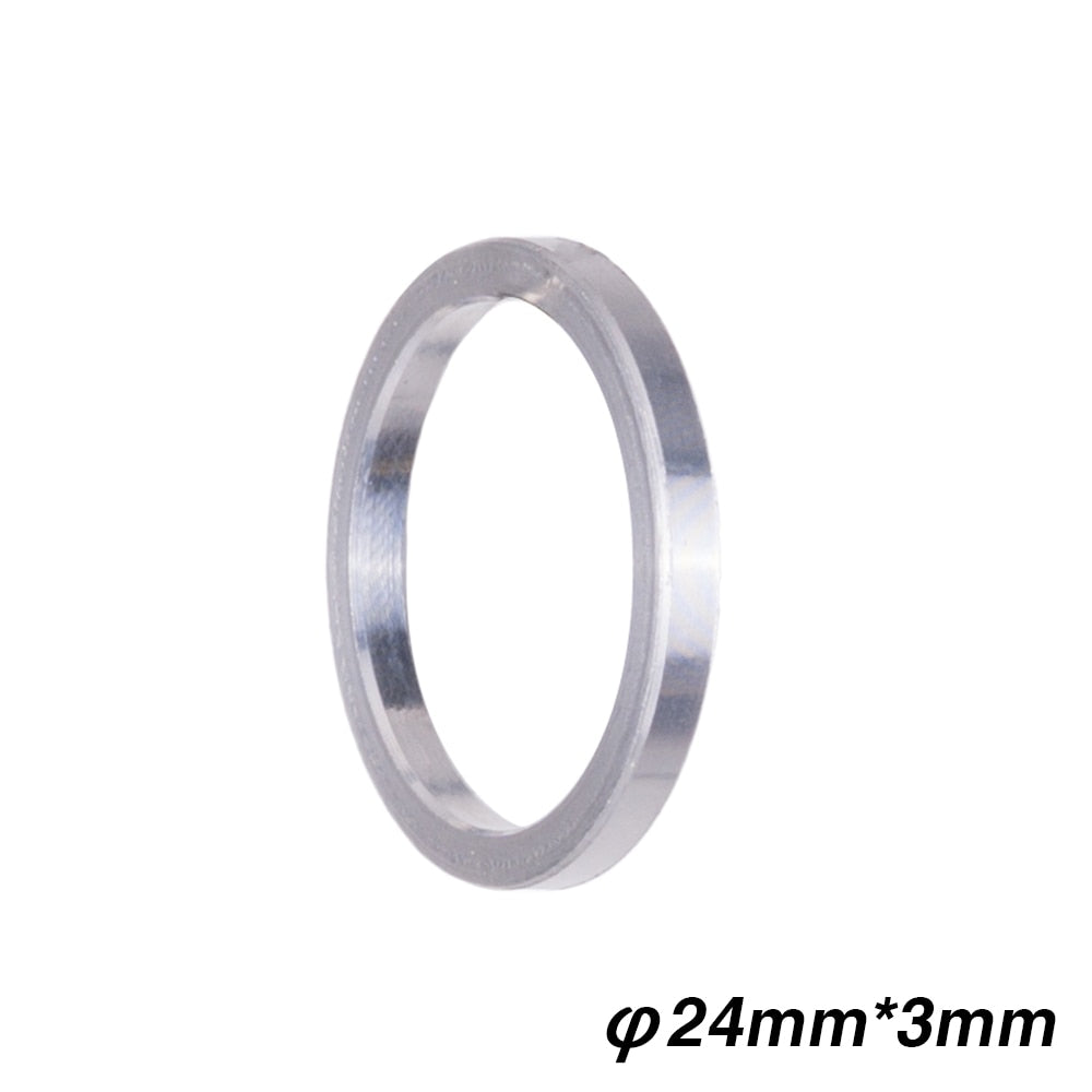 ZTTO Bottom Brackets spacers 1mm 2mm 3mm spacer for Road Mountain bike aluminum alloy anti-corrosion anti-rust