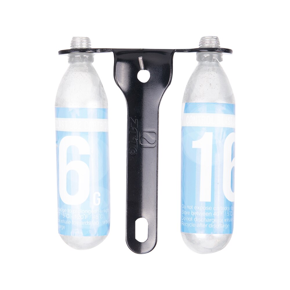 ZTTO CO2 Cartridge Holder Bracket Hold 2 x Control Blast CO2 Cartridges Mount bicycle parts for Road bike Water Bottle Cage