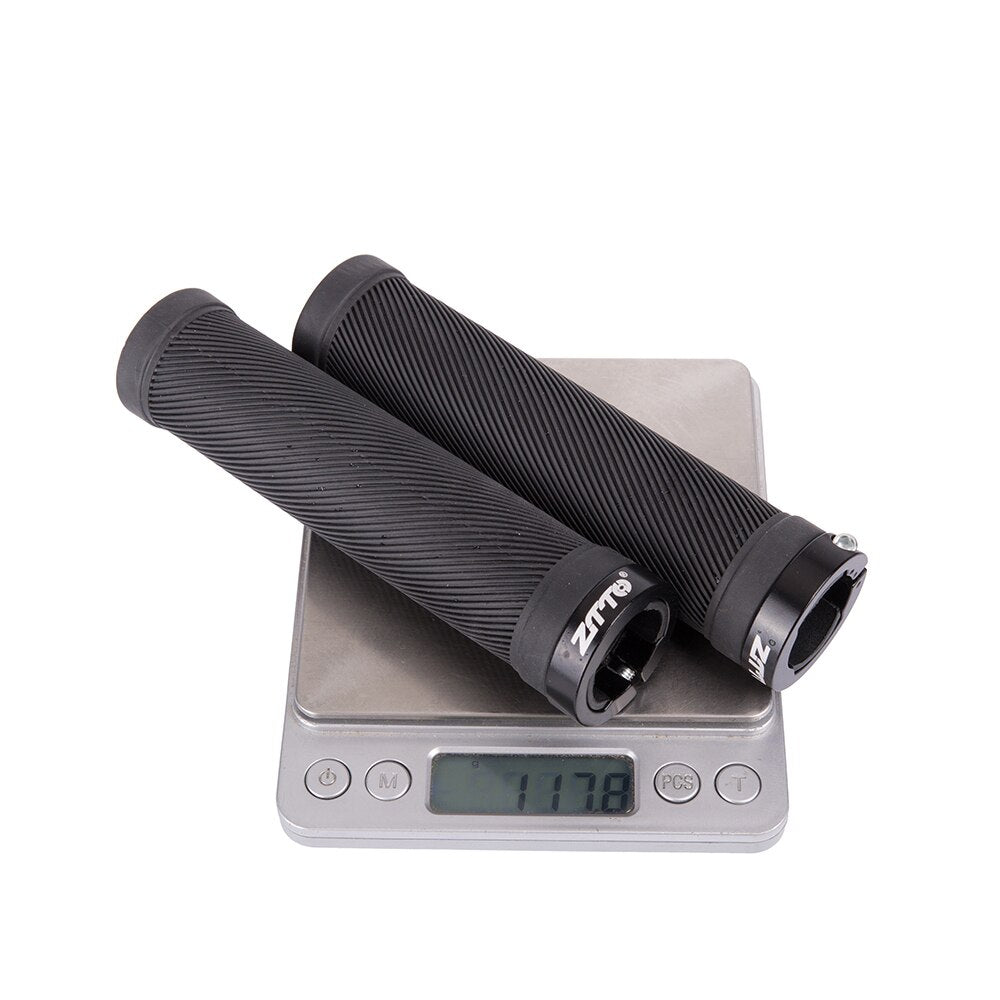 ZTTO 1Pair AG40 MTB Grips For Mountain Bike Fixed Gear Lock-on grip Anti-Slip Handlebar Shock-Proof Rubber Bicycle Grips Parts