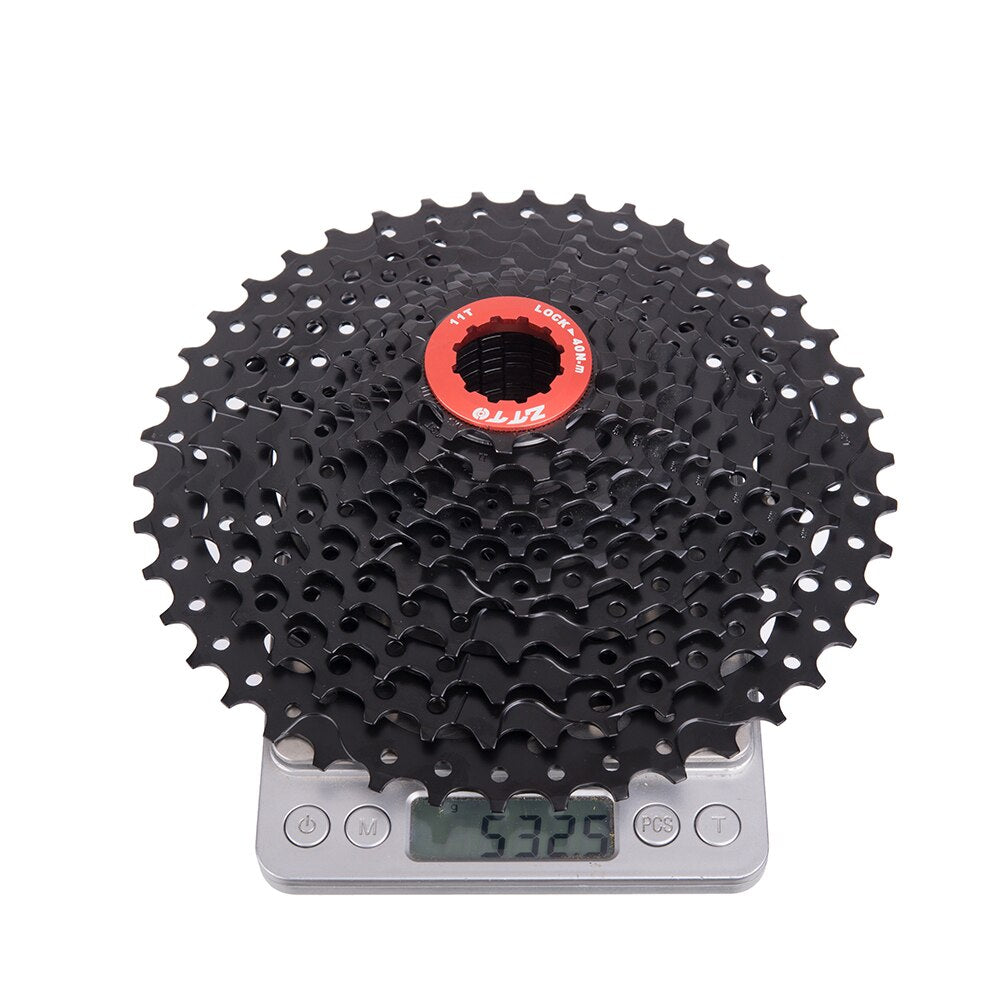 ZTTO Cassette 11s 11-42t BLACK 11 Speed Wide Ratio Freewheel Bicycle Parts for MTB Mountain Bike