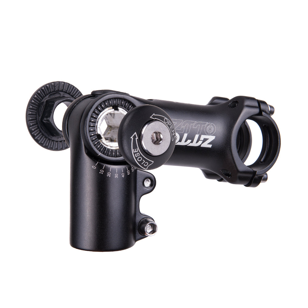 ZTTO Bicycle Parts MTB Road City Bike Adjustable 160 Degrees Riser 90mm 110mm*31.8 Fiting Stem Rise Up Extender Fork Extension