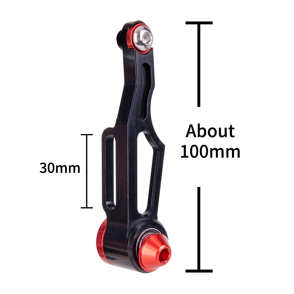 ZTTO Ultralight Folding Bike V-Brake Caliper CNC V Brake Lever Kid Bicycle Rim Brakes Lightweight Set Adjustable