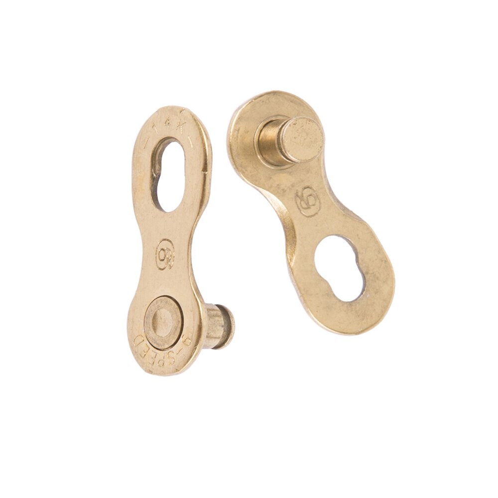 ZTTO Bicycle Parts MTB Road Bicycle 9 Speed Golden SLR Chain 9s 27s Bicycle Chain Ultralight Part Durable Gold