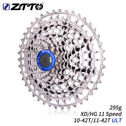 ZTTO Bicycle 11 Speed XD 10-42T Cassette Ultimate HG 11-42T 11Speed MTB Freewheel CNC Steel Sprocket for x1 xx1 m8000 xt