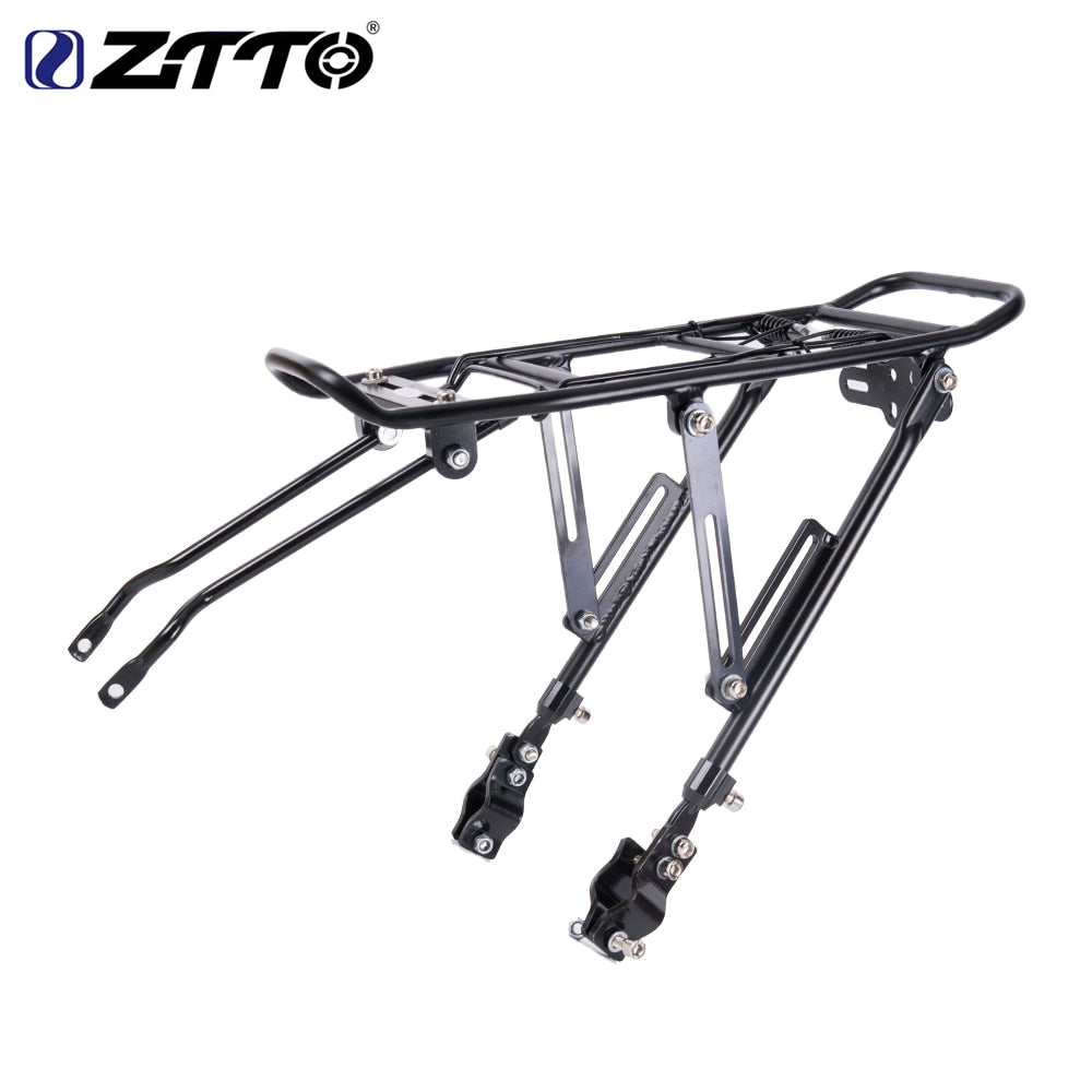 ZTTO Rear Cargo Rack Mountain bike Seat Carrier Bicycle Luggage Carrier Shelf Cycling Bag Holder Universal