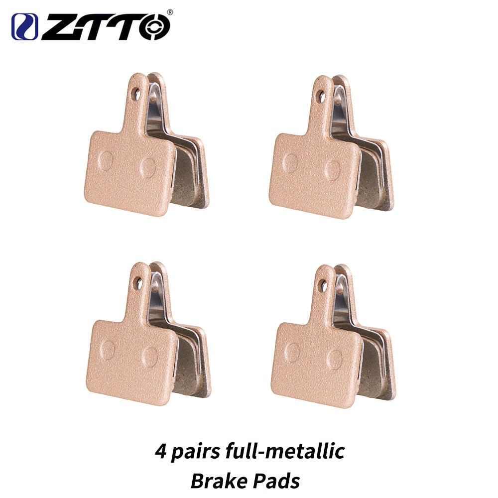 ZTTO MTB Bicycle Semi metallic Full Brake Pads For M575 M495 M486 M485 M355 M395 M315 Fit for Bike Disc Brake Pads 4Pairs