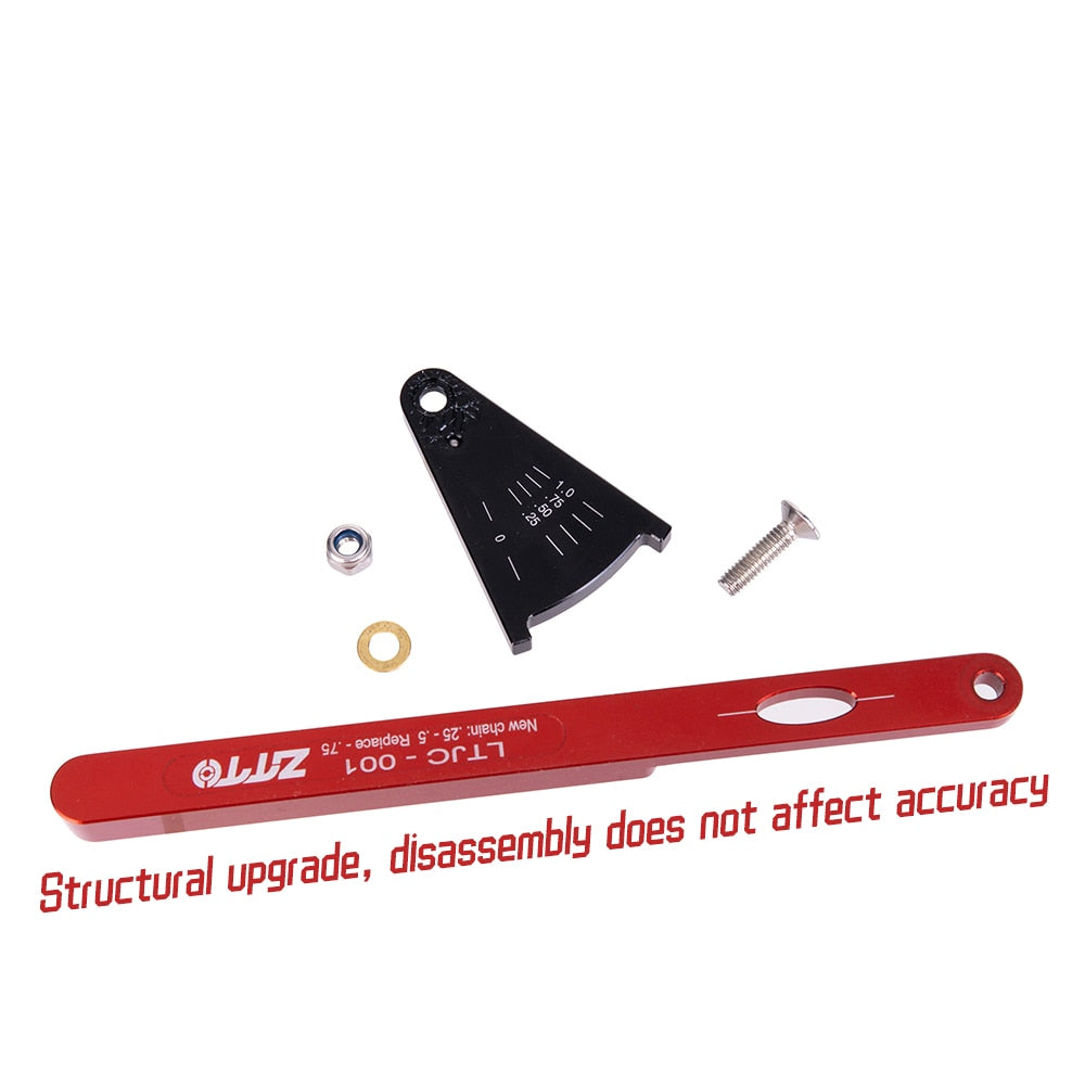 ZTTO MTB Bicycle Chain Wear Indicator Tool Links Checker Aluminum Alloy Road Bike Repair Accurate Tools
