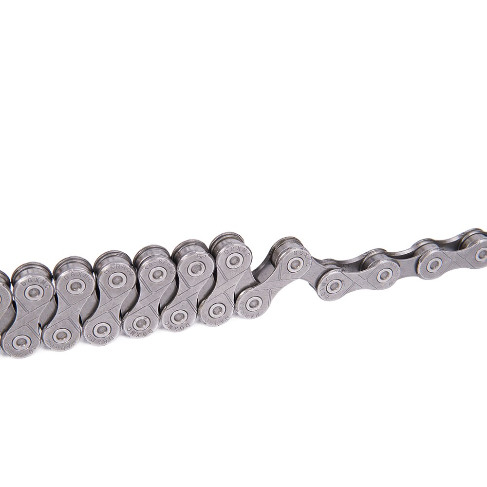 ZTTO 10 Speed Bicycle Chain Silver Grey Chrome Hardened Chains for Mountain Bike Road Bicycle Parts
