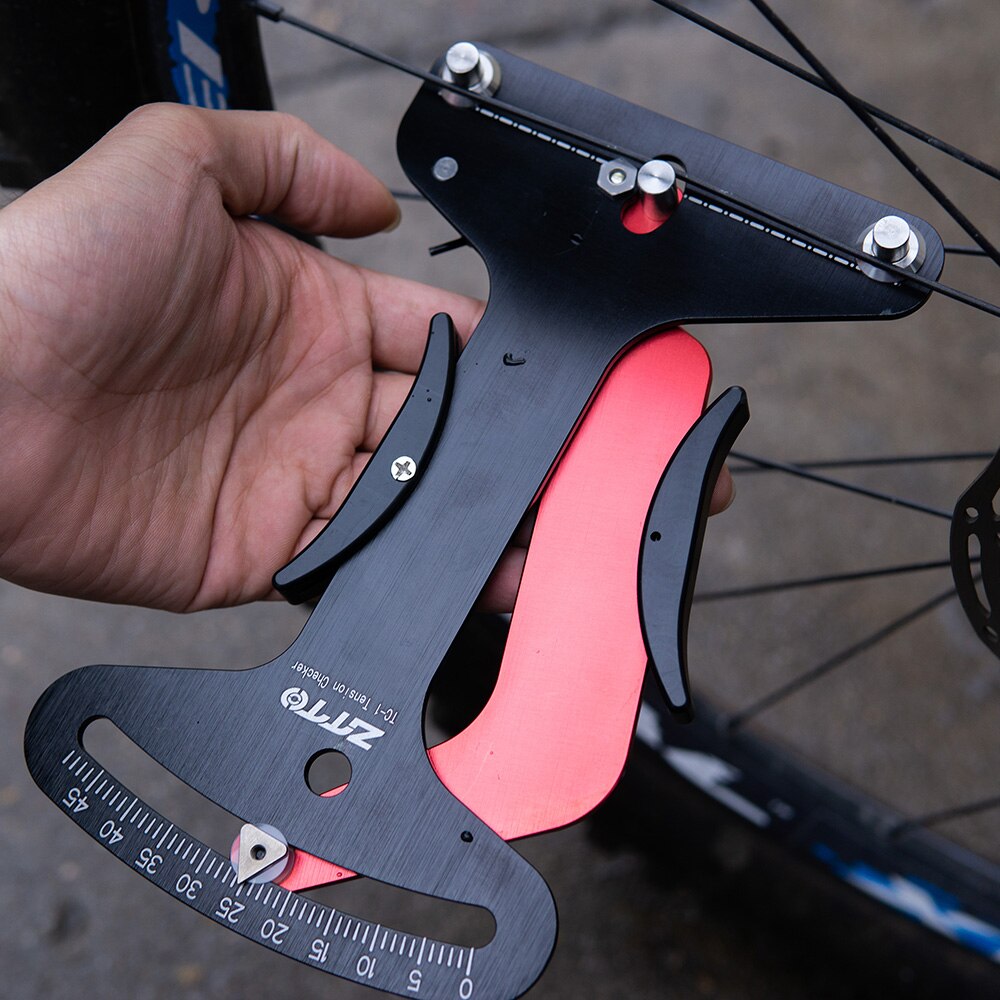 ZTTO Bicycle Spoke Tension Meter Wheel Radius Strength Checker Aero Round Rays Indicator Accurate TooI Included Manual TM-1 MTB