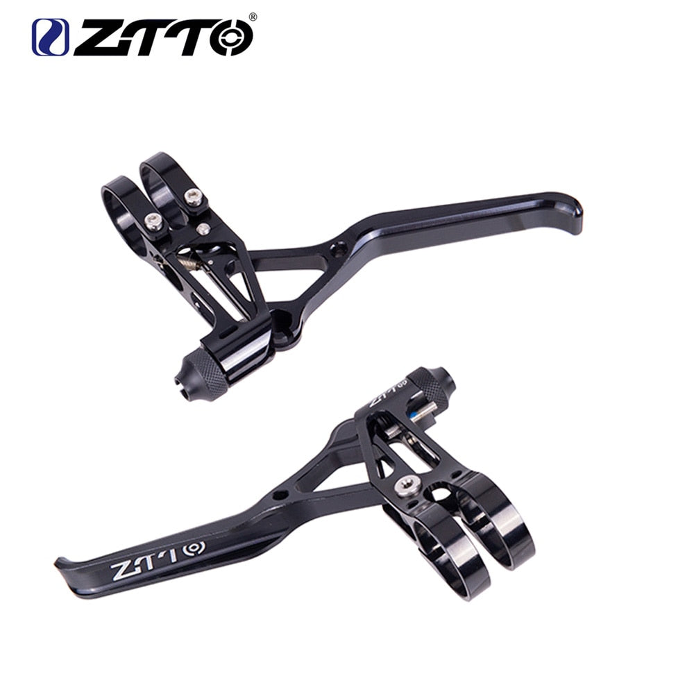 ZTTO Ultralight Folding Bike V-Brake Caliper CNC V Brake Lever Kid Bicycle Rim Brakes Lightweight Set Adjustable