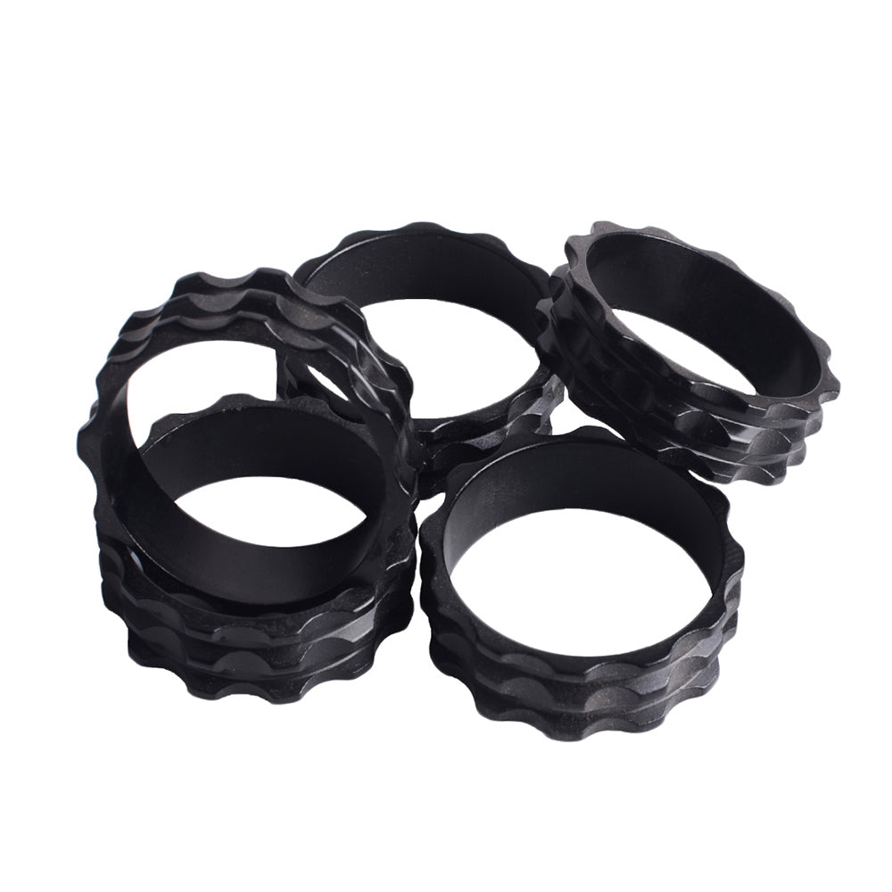 ZTTO Bicycle Headset Washers5pcs Spacer Ultra-Light Aluminum Alloy Gaske Headset Fork Spacer CNC Parts 10mm