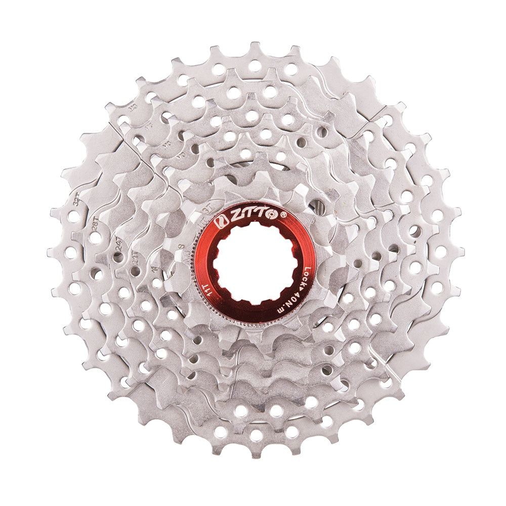 ZTTO 8 Speed 11-32T Bicycle Cassette Mountain Bike 8speed Steel 8s 8v K7 Freewheel Flywheel Bicycle Parts For M410 M360 M310