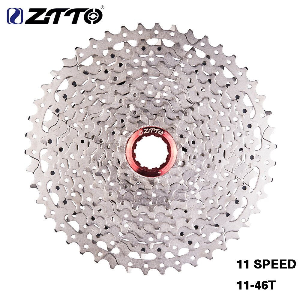 ZTTO11s 11-46TCassette 11Speed Wide Ratio Freewheel Mountain Bike Part for K7 parts M8000 M9000 XT SLX