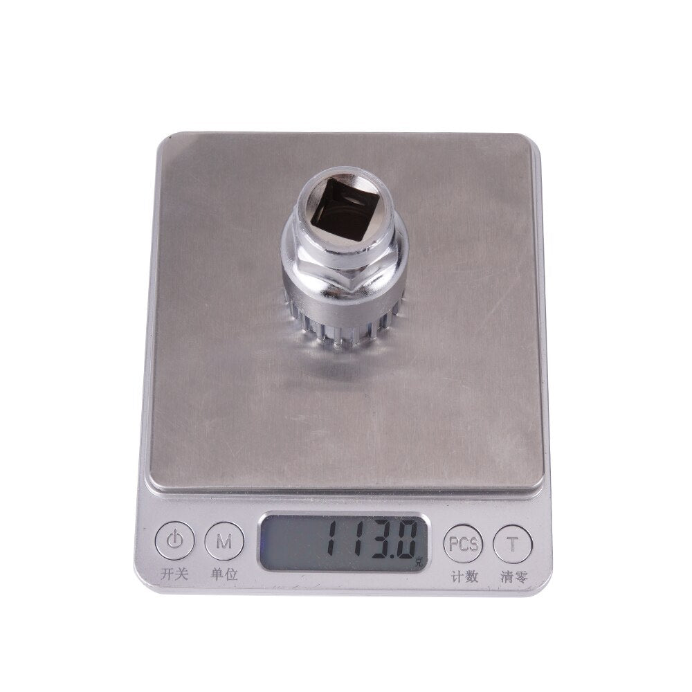 ZTTO Square Tapered Bottom Bracket Tool Socket for Cartridge ISIS Bike BB For MTB Mountain Bike Road Bicycle