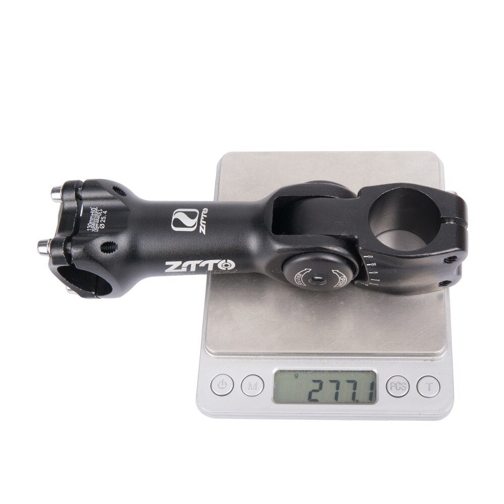 ZTTO Bicycle Parts MTB Road City Bike Bicycle Adjustable Stem 31.8mm 25.4mm 60 Riser 90 110 130mm Fiting For XC