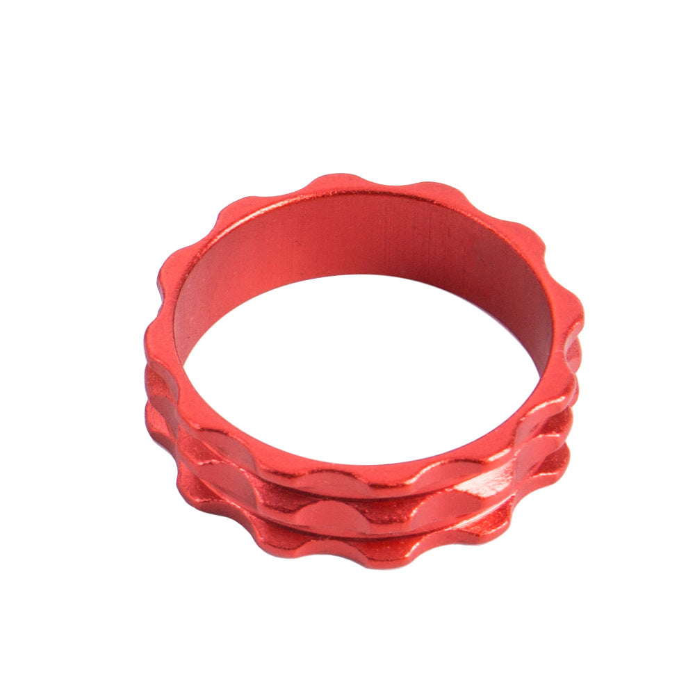 ZTTO Bicycle Headset Washers5pcs Spacer Ultra-Light Aluminum Alloy Gaske Headset Fork Spacer CNC Parts 10mm