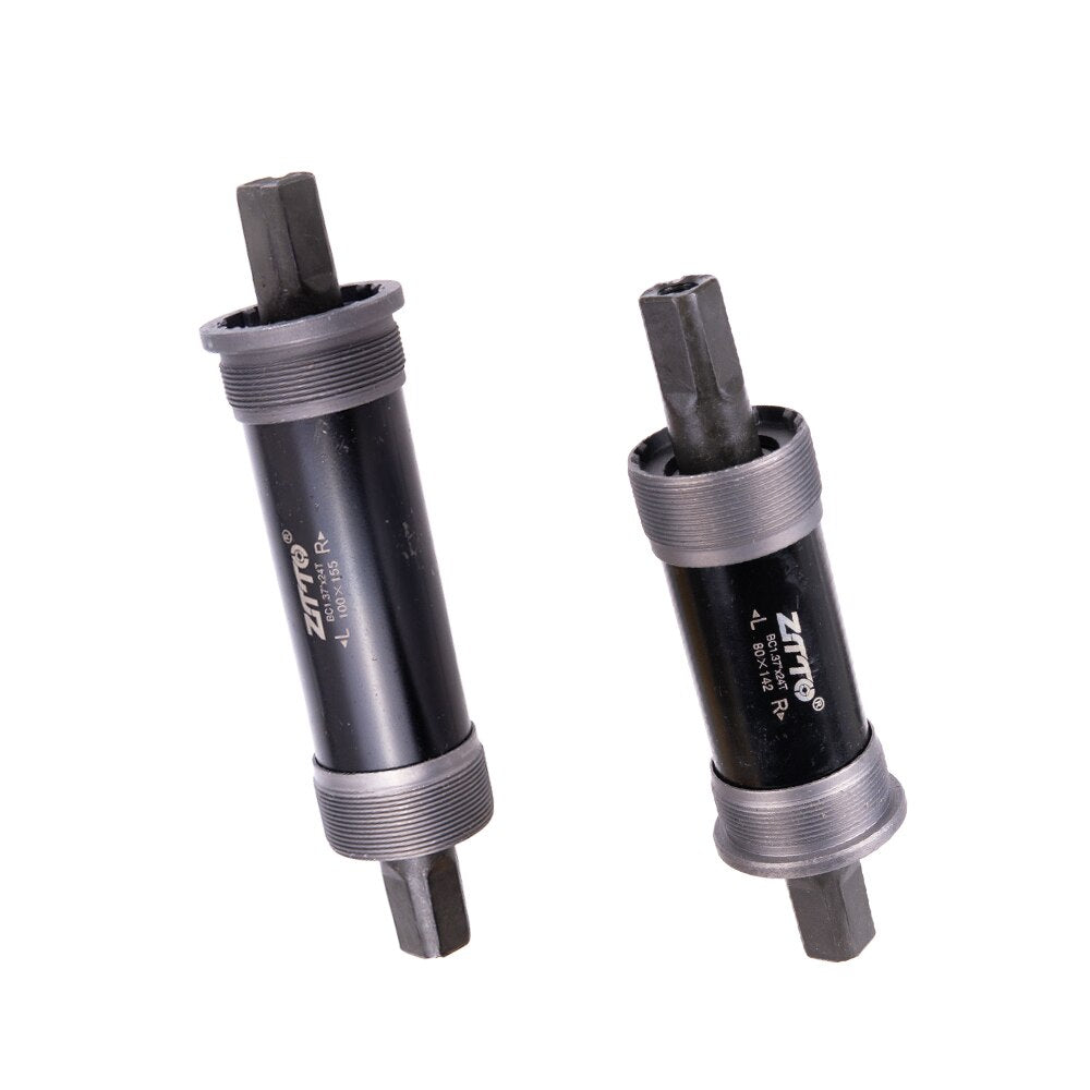 ZTTO Bicycle 80mm 100mm Square Tapered Bottom Bracket BSA 80x142 100x155 100x177 80 100 Axis For Quare Hole For Fat Snow Bike
