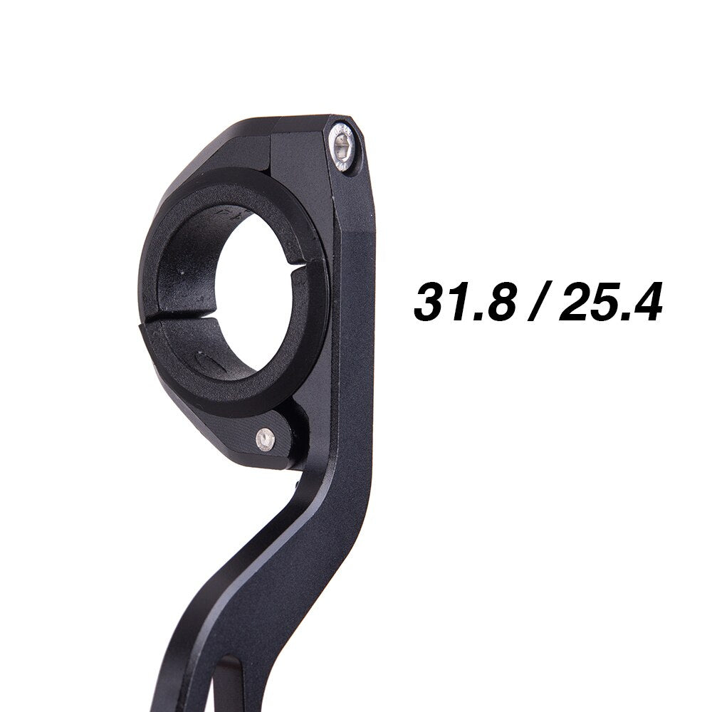 ZTTO Bicycle Out Front Aluminum Computer Holder GPS Mount FlashLight stander Sturdy Cameras Rack for Road Bike 25.4 31.8mm