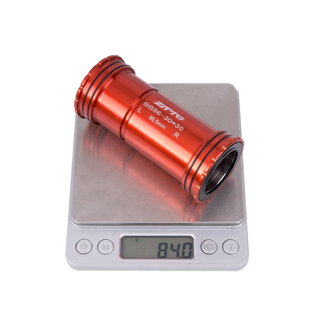 ZTTO BB86 BB92 30mm Press Fit Bottom Brackets 4 Bearings for Road Bike Mountain Frame 92mm 86mm Shell Use 30 Crankset Chainset