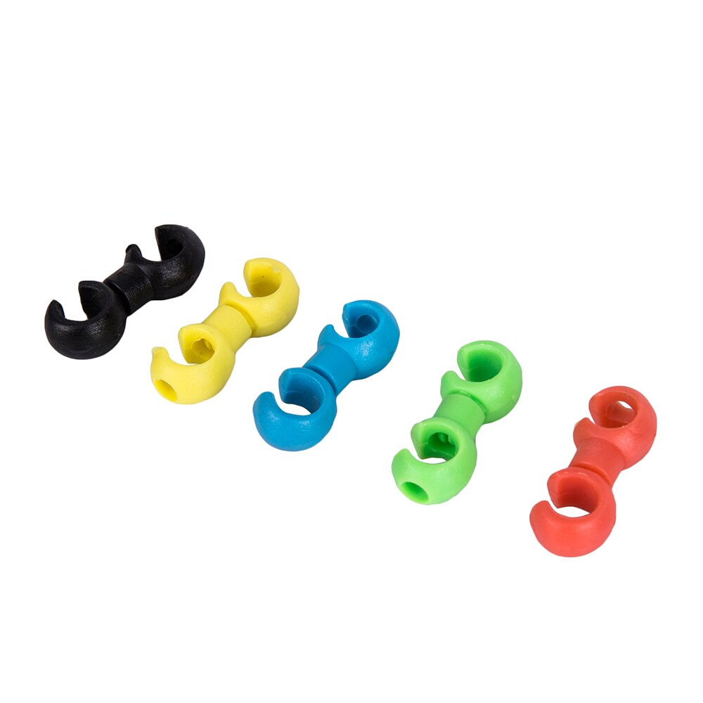 ZTTO MTB Brake Line C/S Buckle Bike Brake Derailleur Shift Cable Line RotatableTube Pipeline Storage Device Ring Clasp