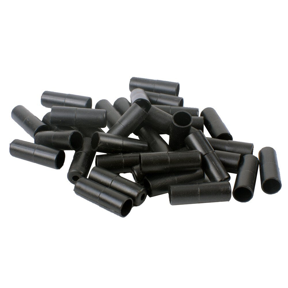ZTTO 10pcs Bicycle Bike Plastic Brake Cable Housing Ferrule End Caps Ends Tips Cap Crimp Plastic 10pcs