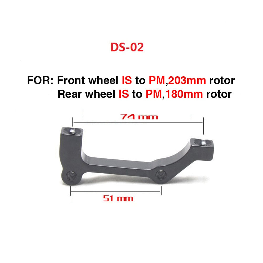 ZTTO MTB Disc Brake Mount Adapter Bracket IS PM To PM Disc Brake Spacer CPS washer Adaptor For 140 160 180 203mm Rotor