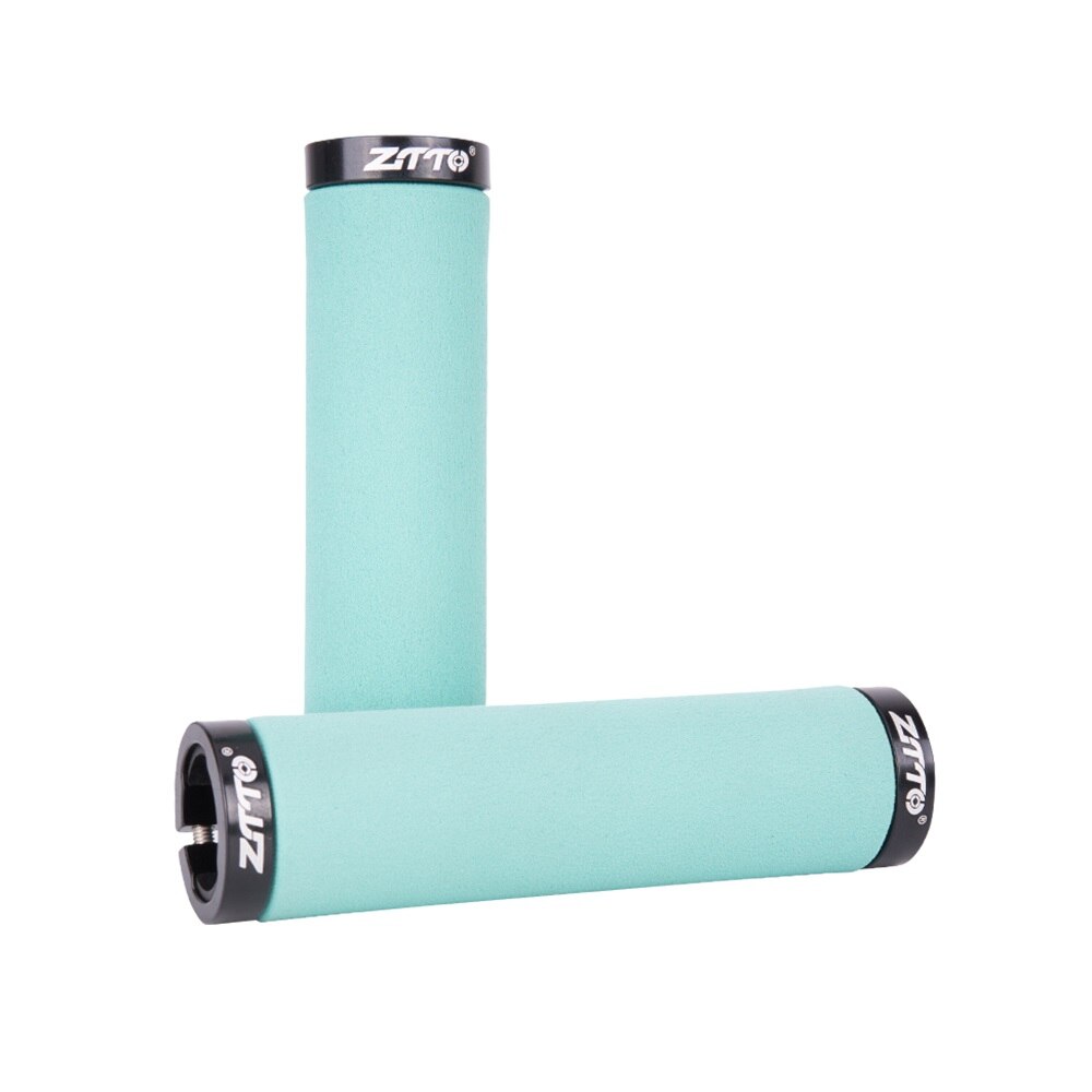 ZTTO Bicycle Parts MTB Bike Sponge Durable Shock-Proof Anti-Slip Grips Folding Bicycle Fixed Gear BMX with Bar Plug AG-36 1Pair