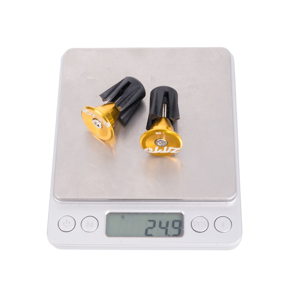 ZTTO Bicycle Parts Bicycle Handlebar End Plugs Handle Bar Caps Aluminum Alloy Handle Grip Bar End Stoppers 1 Pair