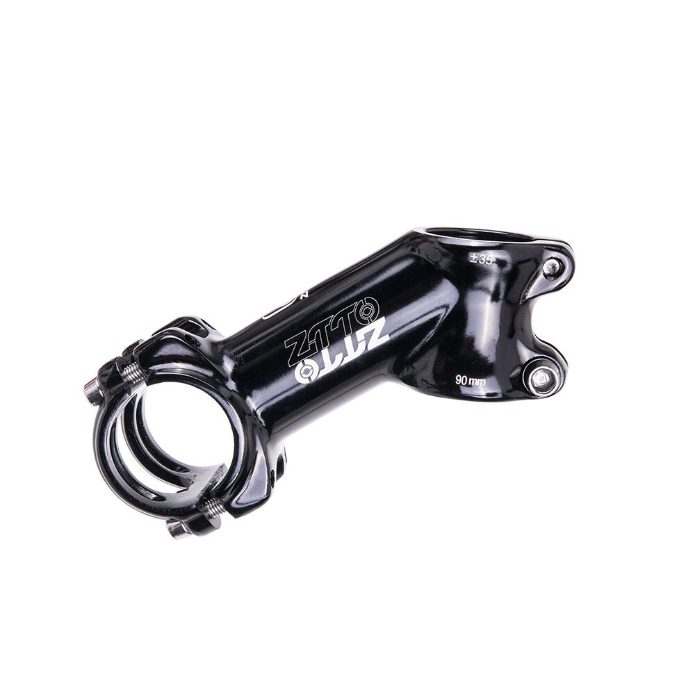 ZTTO Bicycle Parts MTB Road Bike Stem 70 90 110mm 35 Degree High-Strength Lightweight 31.8mm Polished For XC For AM