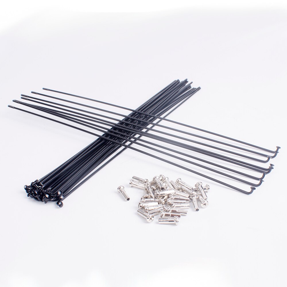 ZTTO Bike Parts MTB Road Bicycle Colourful High Strength Spokes With Spoke Nipples For 26 650B 27.5 29 700C Wheels 177mm-271mm