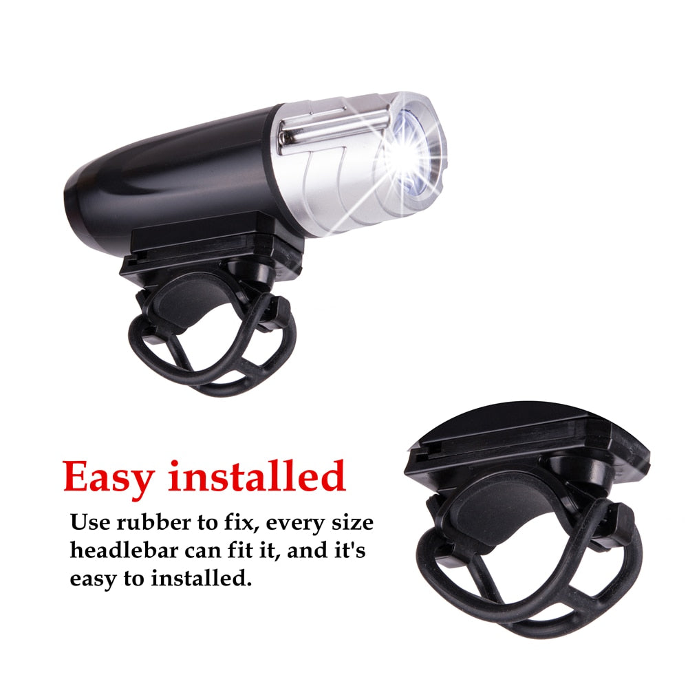 ZTTO Bicycle Accessories MTB Bicycle Waterproof USB Rechargeable High Brightness LED Front Headlight Outdoor Night Cycling QL08