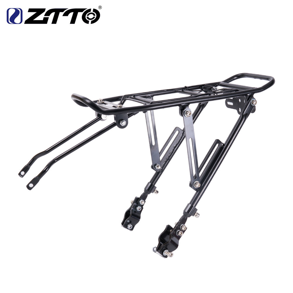 Bicycle Rear rack Carrier Bicycle Luggage Carrier Shelf Cycling Seatpost Bag Holder 40mmfor disc brake V brake