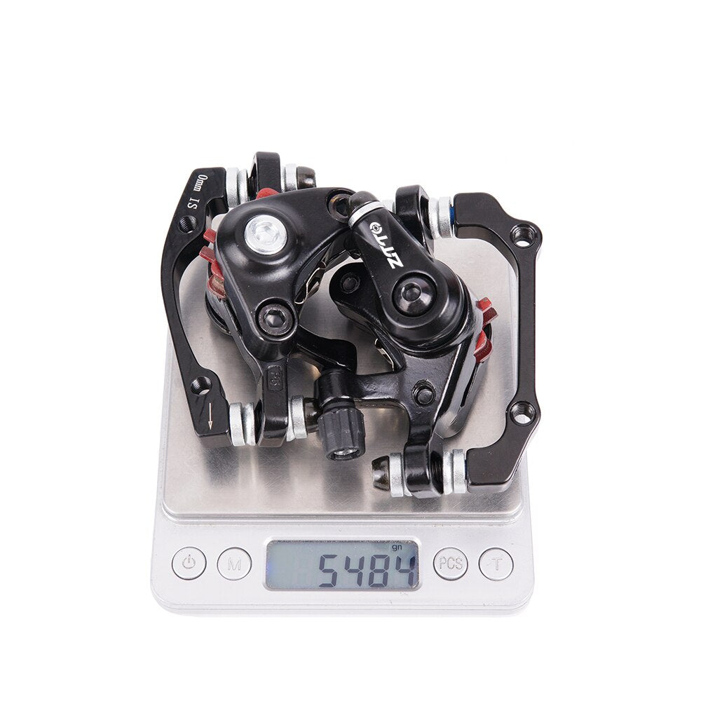 ZTTO Bicycle Front Rear Brake Disc Brake Aluminum Alloy For XC Mountain Bike Mechanical Disc Brake with 160mm Rotor Brake Lever