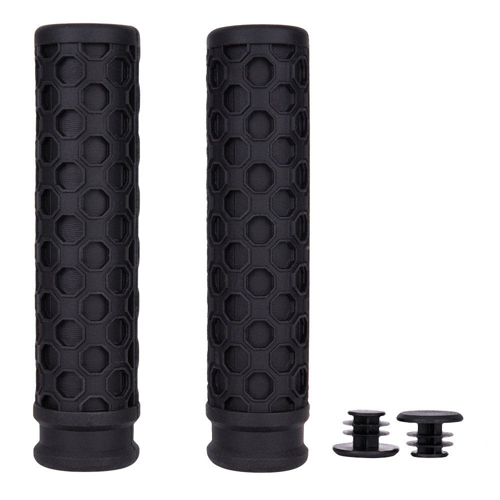 ZTTO Bicycle Parts MTB Mountain Bike Road Bicycle Real Silicone Shock-Proof Anti-Slip Grips 1 Pair